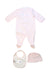 A Pink Gift Sets from Chicco in size 0-3M for girl. (Back View)