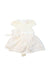 A Ivory Short Sleeve Dresses from Nicholas & Bears in size 6-12M for girl. (Front View)