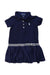 A Navy Short Sleeve Dresses from Polo Ralph Lauren in size 2T for girl. (Front View)