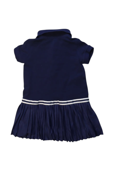 A Navy Short Sleeve Dresses from Polo Ralph Lauren in size 2T for girl. (Back View)