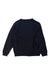 A Navy Crewneck Sweatshirts from Petit Bateau in size 10Y for boy. (Back View)