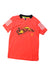 A Red Short Sleeve T Shirts from Adidas in size 10Y for boy. (Front View)