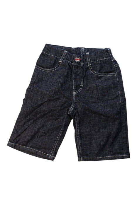 A Navy Shorts from EDWIN in size 5T for boy. (Front View)