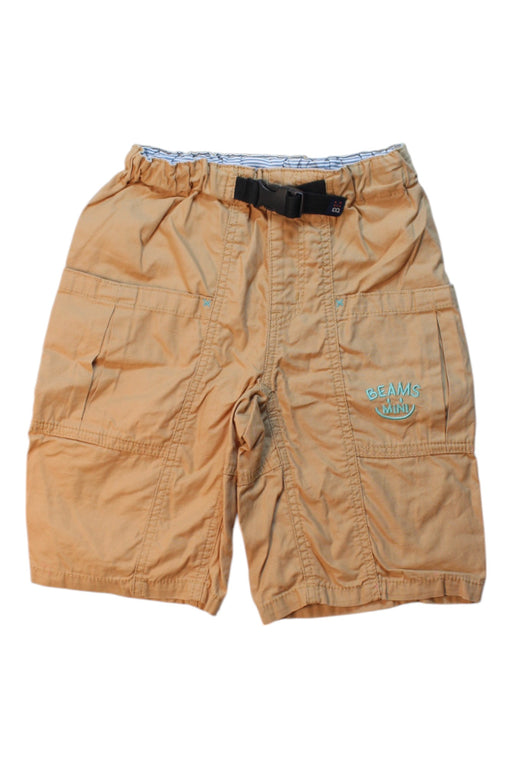 A Beige Shorts from BEAMS in size 5T for boy. (Front View)