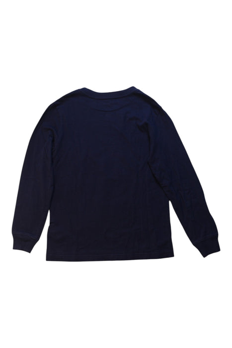 A Navy Long Sleeve T Shirts from Polo Ralph Lauren in size 6T for boy. (Back View)