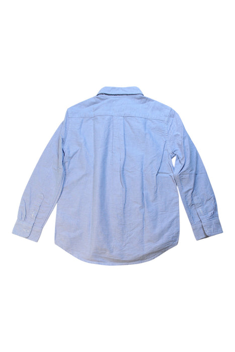 A Blue Long Sleeve Shirts from Ralph Lauren in size 6T for boy. (Back View)