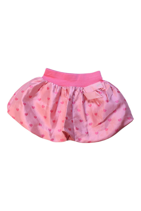 A Pink Short Skirts from Momonittu in size 12-18M for girl. (Front View)