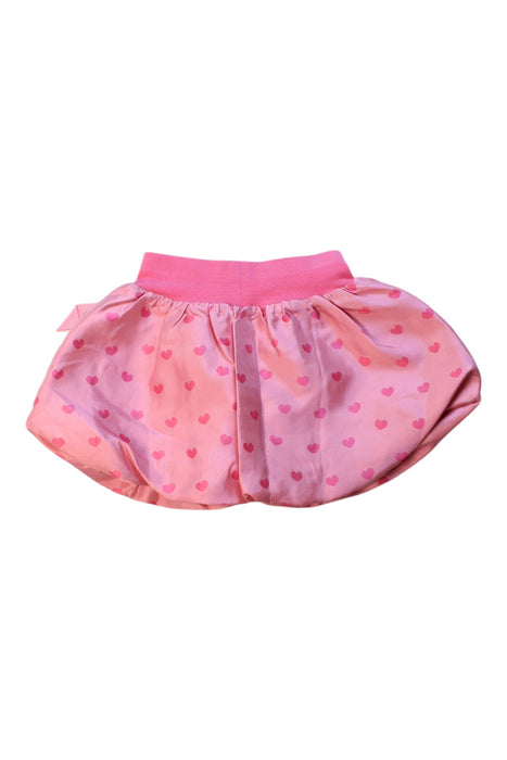 A Pink Short Skirts from Momonittu in size 12-18M for girl. (Back View)