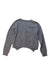 A Grey Cardigans from Momonittu in size 8Y for girl. (Back View)