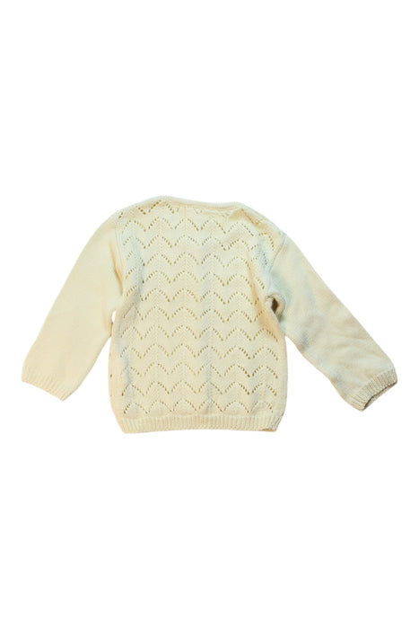 A Ivory Cardigans from Jamie Kay in size 6-12M for girl. (Back View)