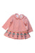A Pink Long Sleeve Dresses from Momonittu in size 6-12M for girl. (Front View)