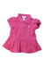 A Pink Short Sleeve Polos from Ralph Lauren in size 6-12M for girl. (Front View)