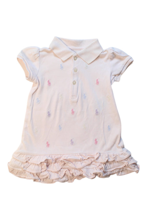 A White Dress Sets from Ralph Lauren in size 6-12M for girl. (Front View)