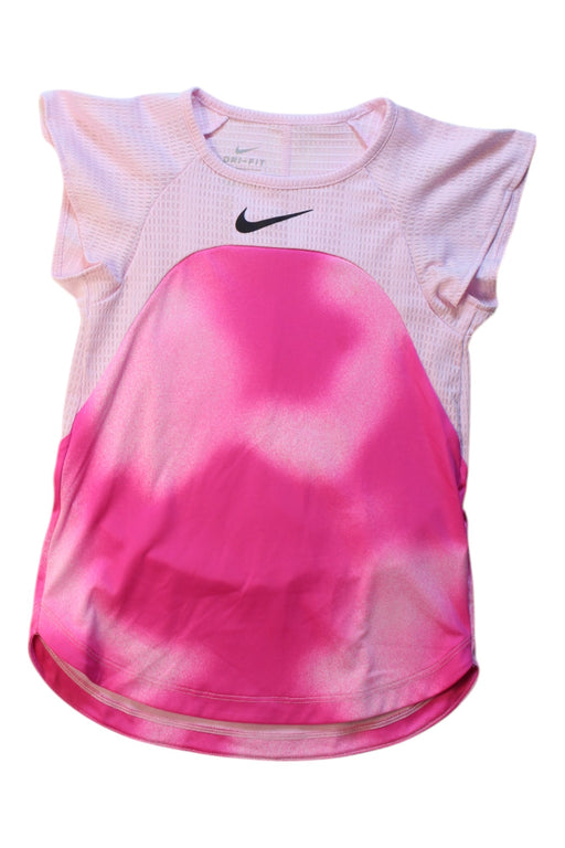 A Pink Active Tops from Nike in size 10Y for girl. (Front View)