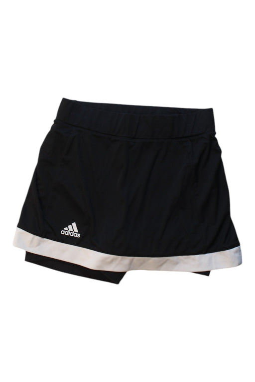 A Black Skorts from Adidas in size 10Y for girl. (Front View)