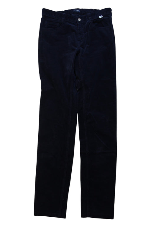 A Navy Casual Pants from Il Gufo in size 14Y for boy. (Front View)