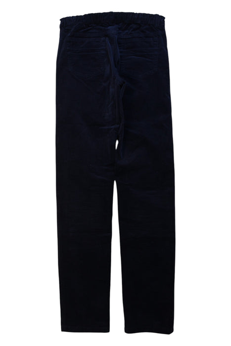 A Navy Casual Pants from Il Gufo in size 14Y for boy. (Back View)