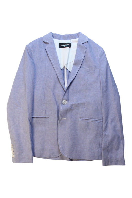 A Blue Blazers from DSquared2 in size 12Y for boy. (Front View)