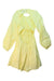A Yellow Long Sleeve Dresses from Bardot Junior in size 8Y for girl. (Back View)