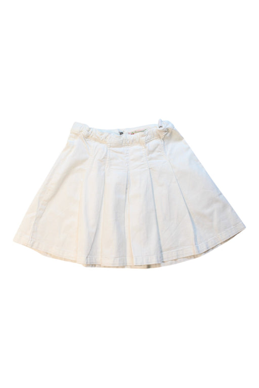 A White Short Skirts from Bonpoint in size 6T for girl. (Front View)