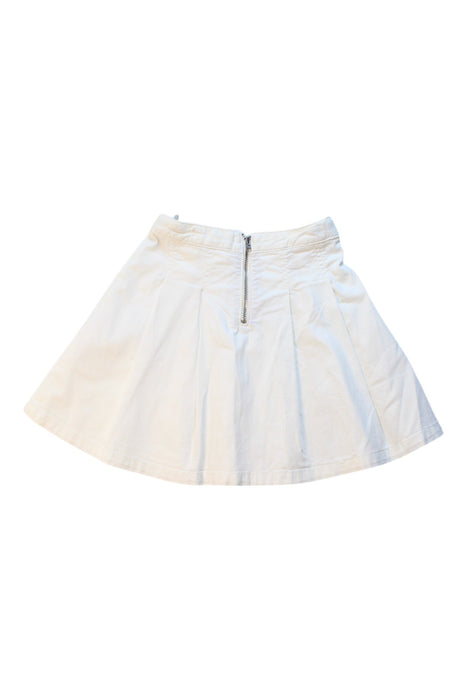 A White Short Skirts from Bonpoint in size 6T for girl. (Back View)
