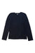 A Navy Long Sleeve Tops from Le Chic in size 7Y for girl. (Back View)