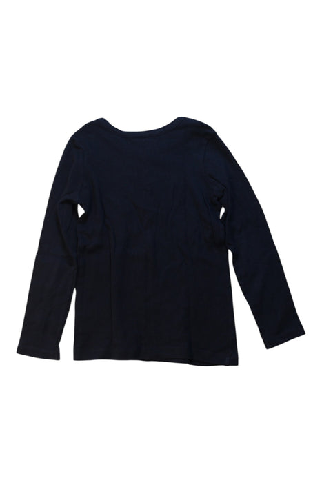 A Black Long Sleeve Shirts from Jacadi in size 8Y for girl. (Back View)