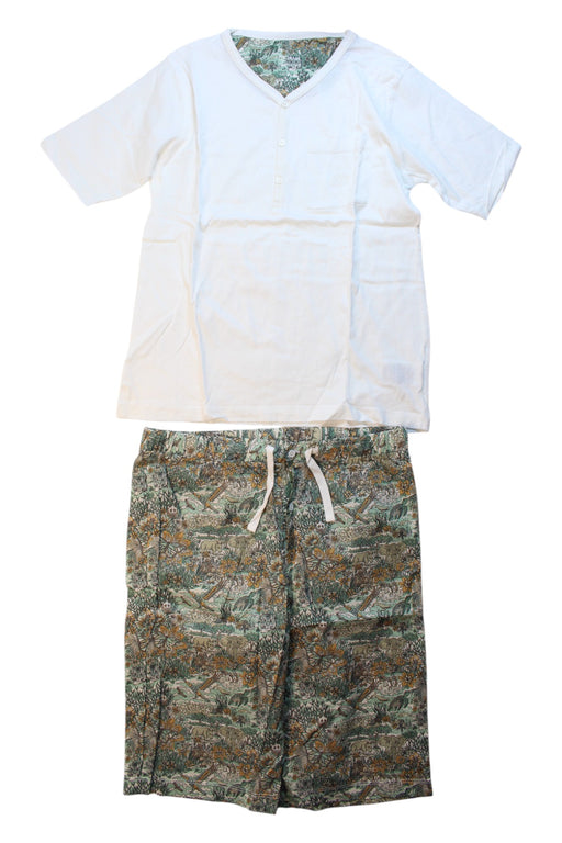A White Shorts Sets from Bonpoint in size 12Y for girl. (Front View)