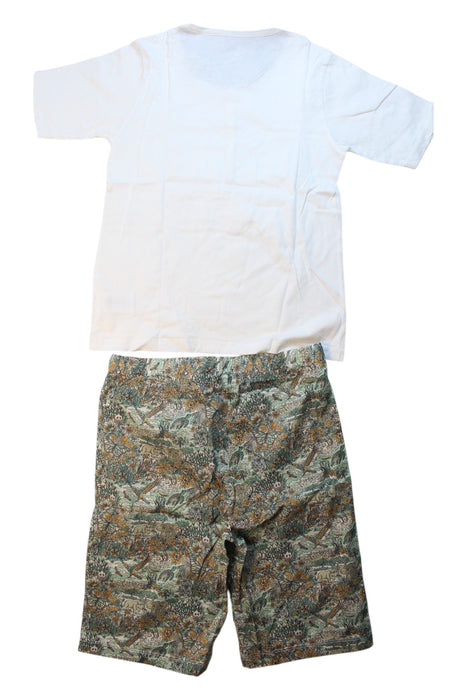 A White Shorts Sets from Bonpoint in size 12Y for girl. (Back View)