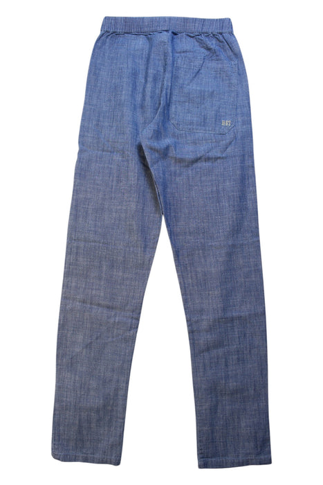 A Blue Casual Pants from Bonpoint in size 12Y for girl. (Back View)