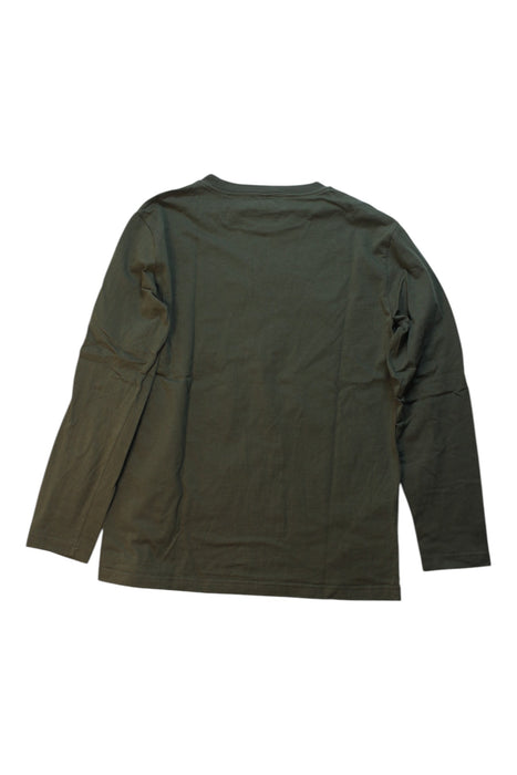 A Green Long Sleeve T Shirts from Il Gufo in size 12Y for boy. (Back View)