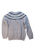 A Grey Knit Sweaters from Bonpoint in size 8Y for girl. (Back View)