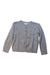 A Grey Cardigans from Bonpoint in size 8Y for girl. (Front View)