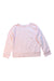 A Pink Crewneck Sweatshirts from Crewcuts in size 8Y for girl. (Front View)