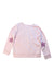 A Pink Crewneck Sweatshirts from Crewcuts in size 8Y for girl. (Back View)