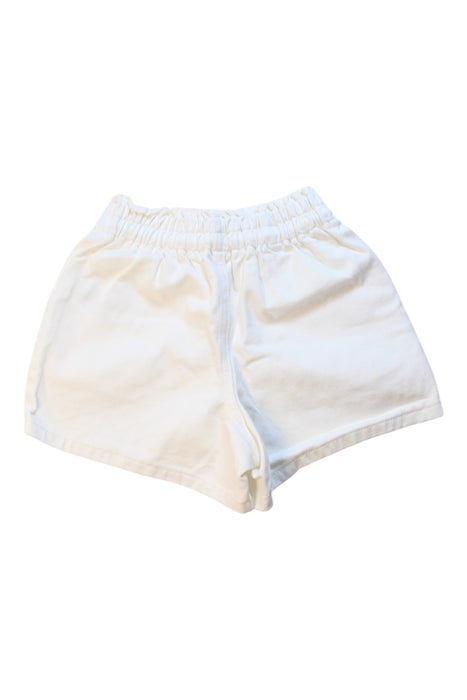 A White Shorts from Seed in size 6T for girl. (Back View)