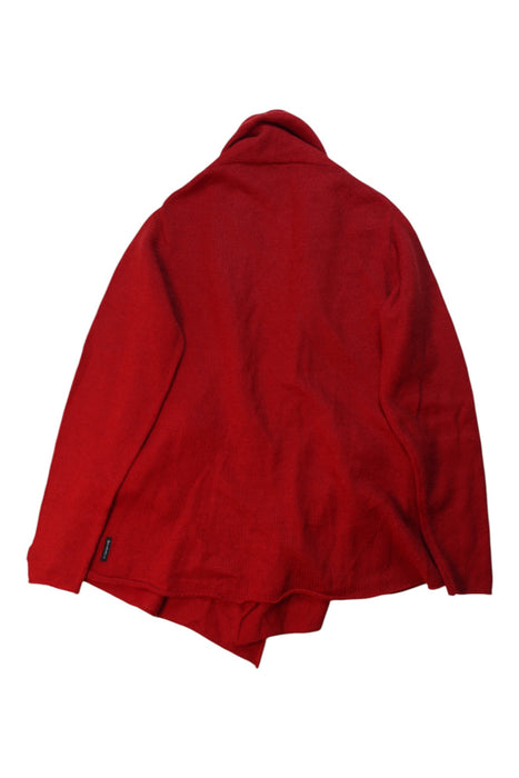 A Red Capes & Ponchos from Armani in size 10Y for girl. (Back View)