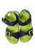 A Navy Sandals from Geox in size 6T for neutral. (Back View)