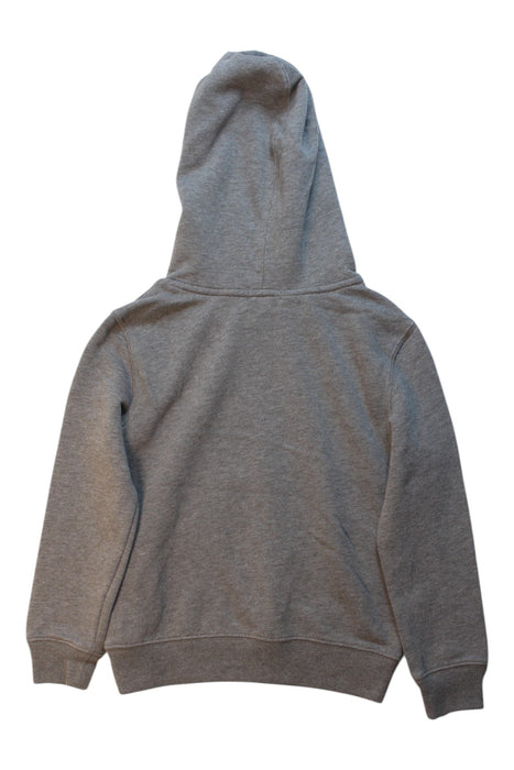 A Grey Hooded Sweatshirts from Polo Ralph Lauren in size 7Y for boy. (Back View)