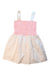 A Pink Sleeveless Dresses from Gingersnaps in size 10Y for girl. (Front View)