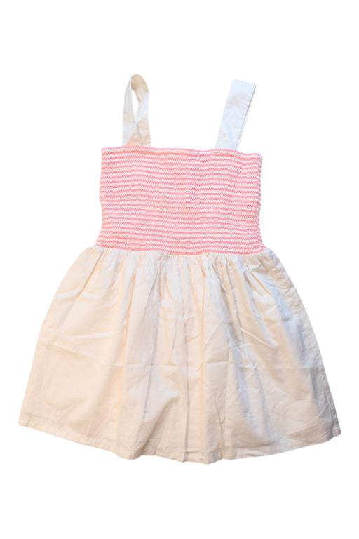 A Pink Sleeveless Dresses from Gingersnaps in size 10Y for girl. (Front View)