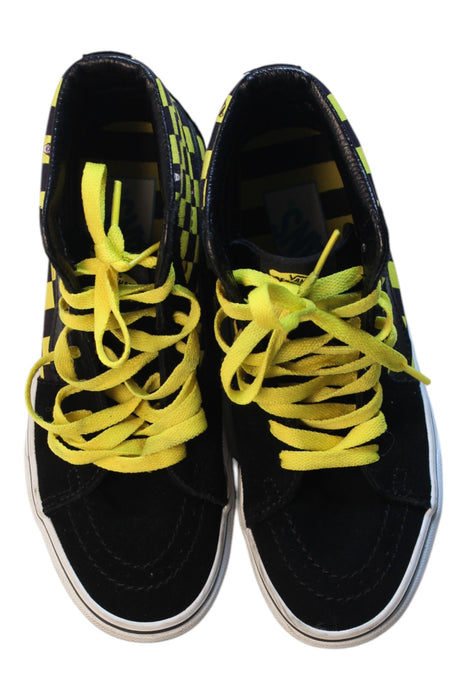 A Multicolour Sneakers from Vans in size 11Y for boy. (Back View)