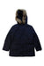 A Navy Coats from Jacadi in size 8Y for boy. (Front View)