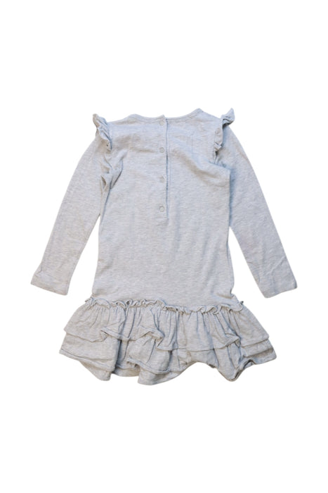 A Grey Long Sleeve Dresses from Gucci in size 12-18M for girl. (Back View)