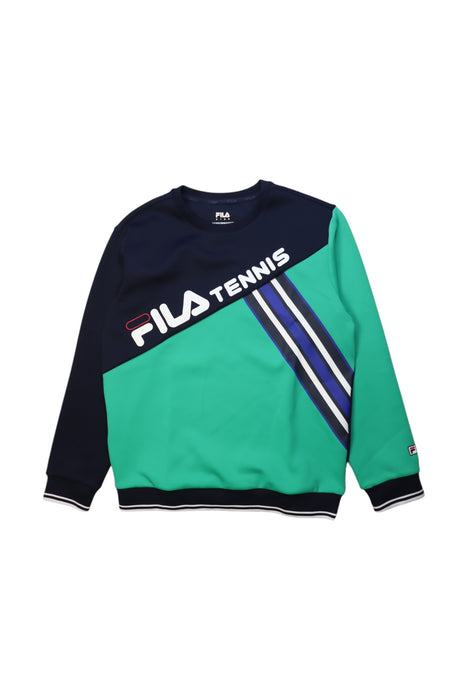 A Multicolour Crewneck Sweatshirts from Fila in size 11Y for boy. (Front View)