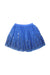 A Blue Tulle Skirts from Gingersnaps in size 8Y for girl. (Back View)