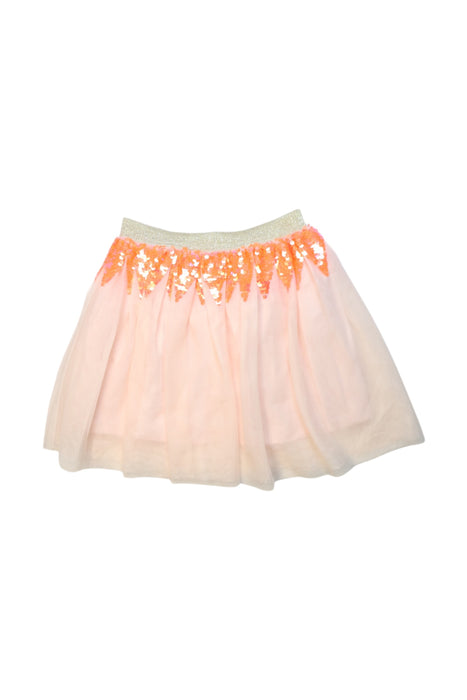 A Peach Tulle Skirts from Seed in size 10Y for girl. (Front View)