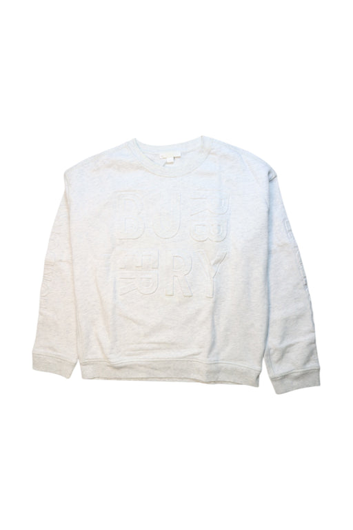 A White Crewneck Sweatshirts from Burberry in size 12Y for neutral. (Front View)