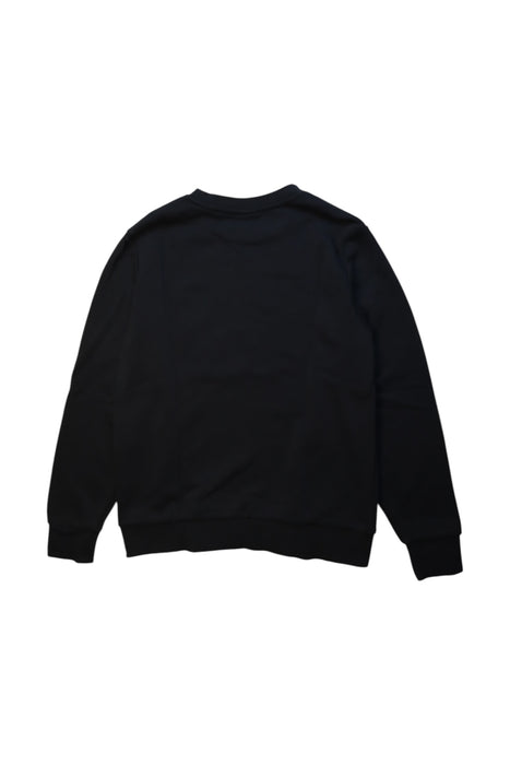 A Black Sweatshirts from Adidas in size 12Y for neutral. (Back View)