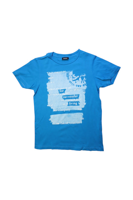 A Blue Short Sleeve T Shirts from Diesel in size 12Y for boy. (Front View)